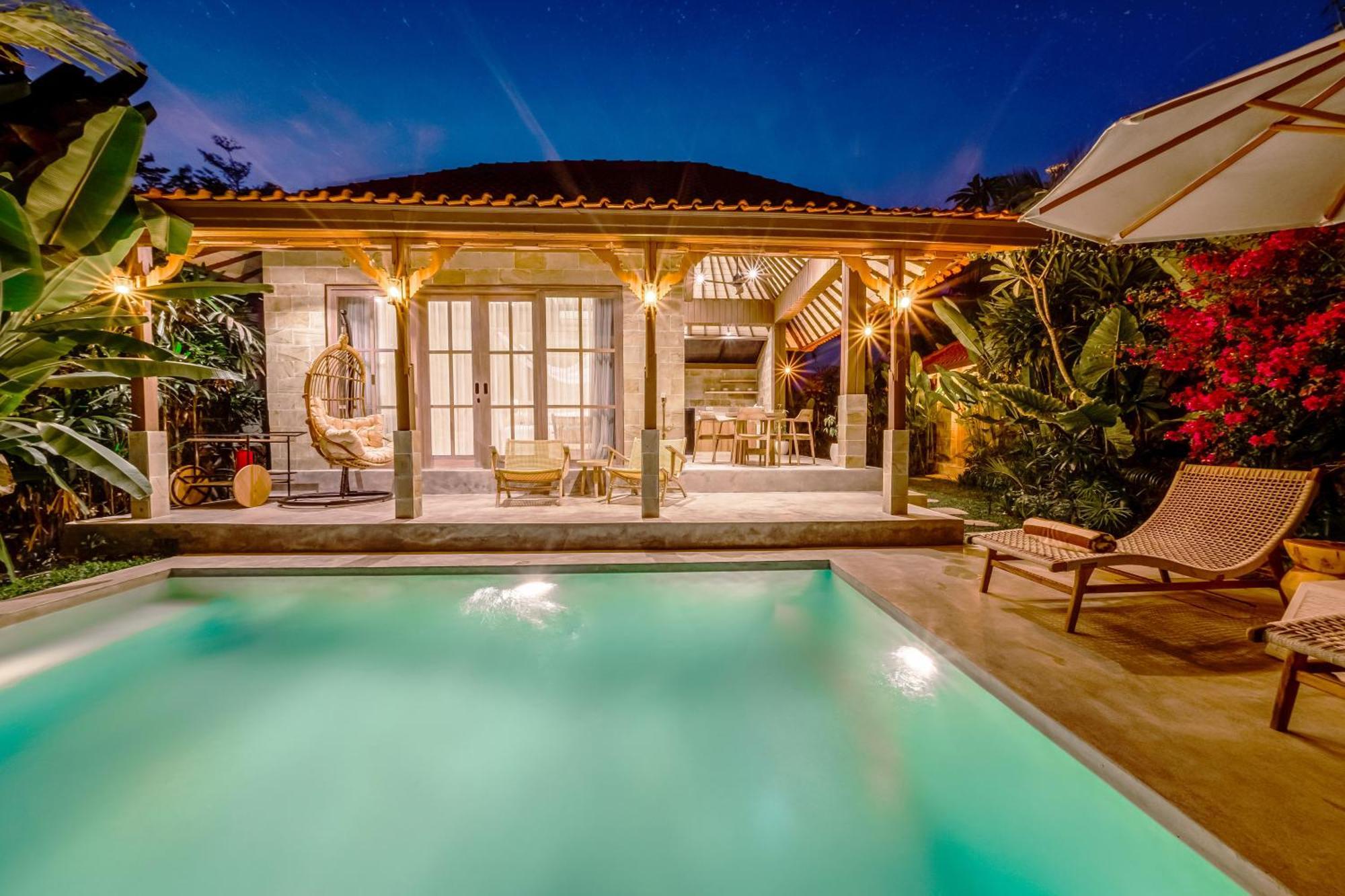 Nyaman Villas By Evdekimi Ubud Quarto foto