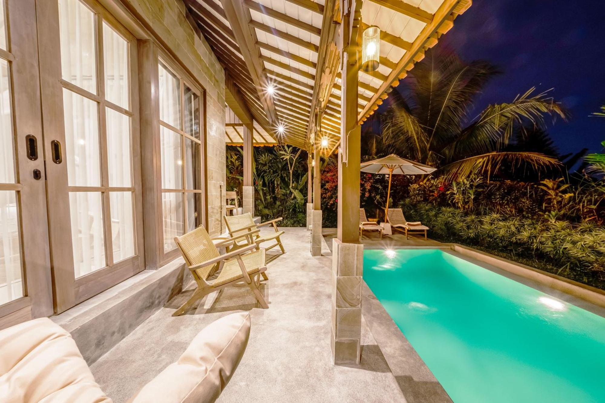 Nyaman Villas By Evdekimi Ubud Quarto foto